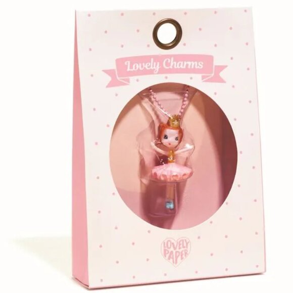 Djeco Lovely Charms Necklace Ballerina New in Box - Picture 4 of 9